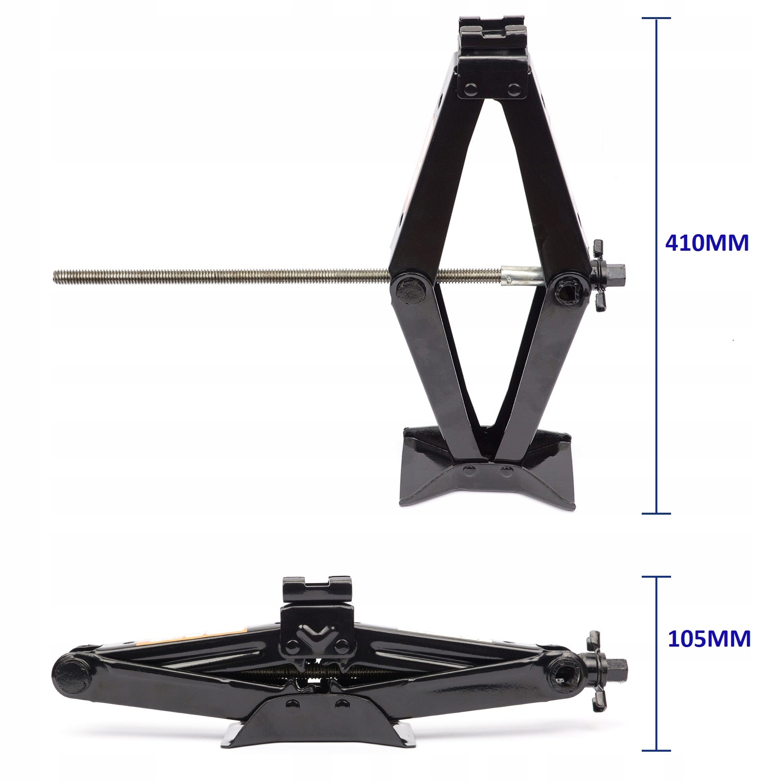 LEWAREK PODNOSNIK SAMOCHODOWY TRAPEZ KLUCZ DO KOL Weight with packaging 4 kg