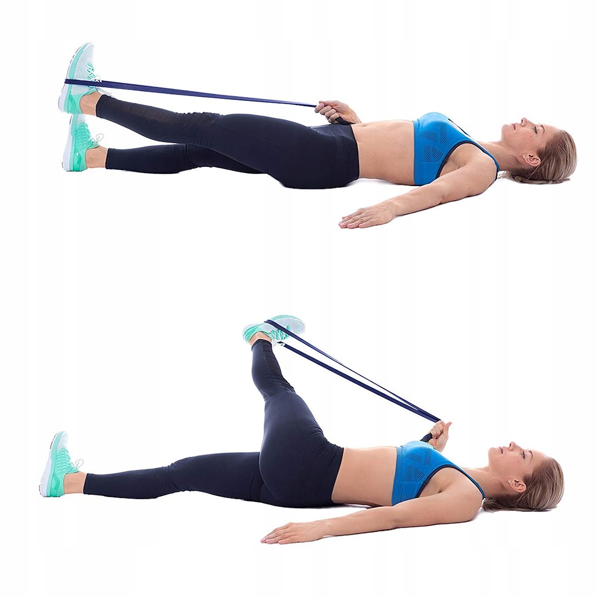 GUMA TAŚMA OPOROWA DO PODCIĄGANIA CROSSFIT 37-46KG ROZCIĄGANIA WORKOUT Szerokość 64 mm