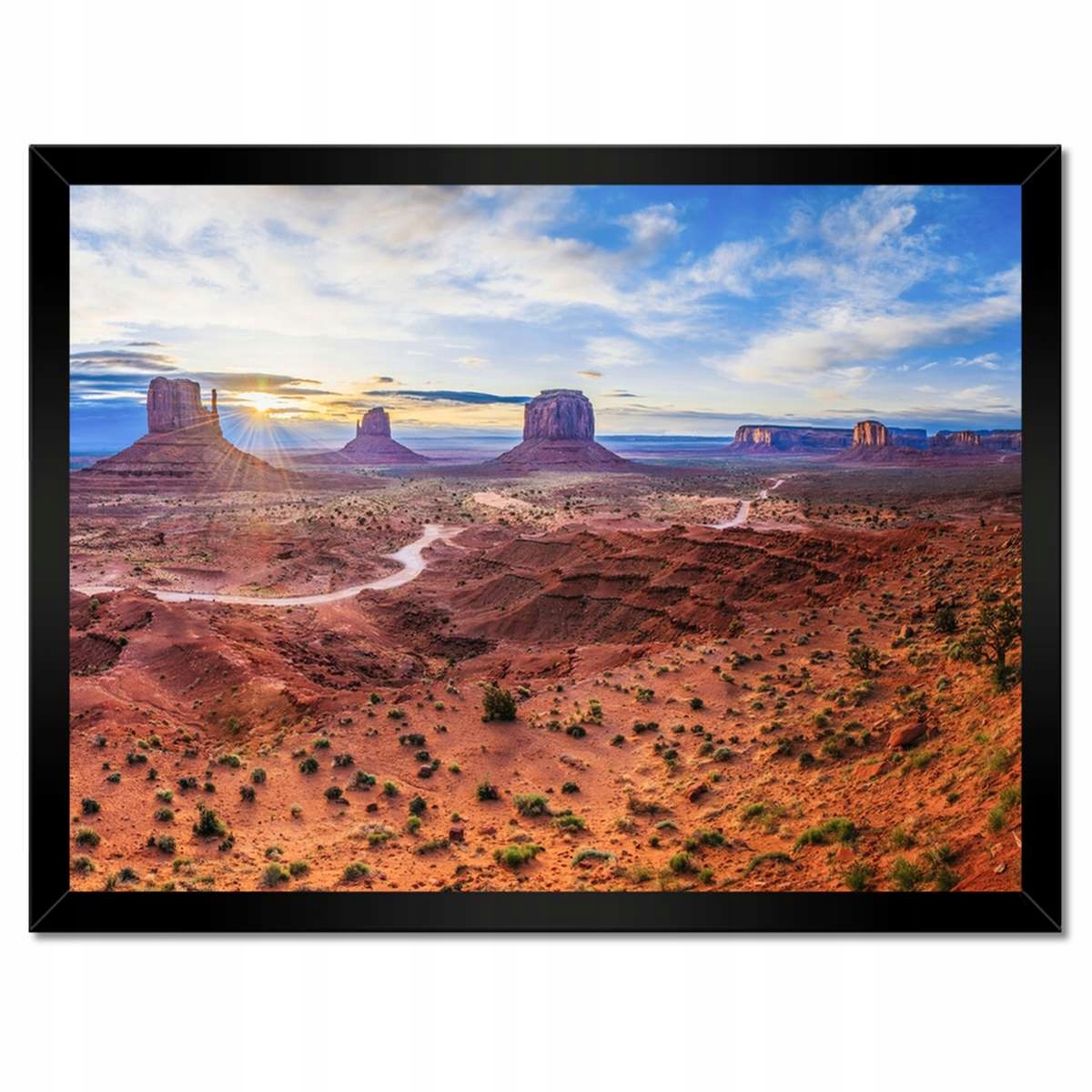 Plakáty v rámu 40x30 Monument-Valley-Utah-Usa