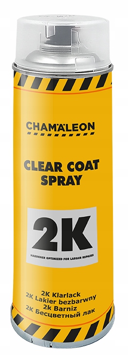 

Chamaleon Lakier Bezbarwny 2k Utwardzacz Spray