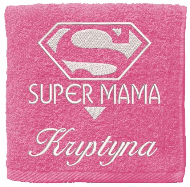 

Ręcznik Z Imieniem Dzień Matki Ojca Duży