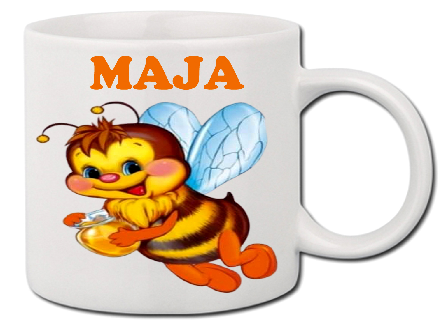 

Kubek Pszczoła Pszczółka Maja Guciu Kartonik+ imię