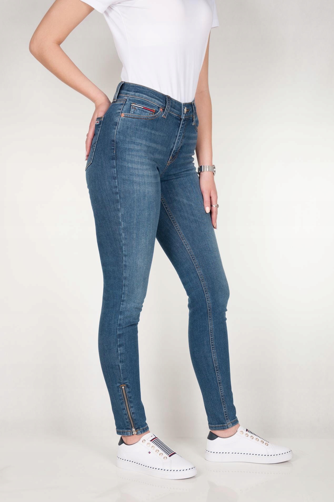 Kalhoty Tommy Hilfiger Nora Mr Skiny Ankle W25 L30