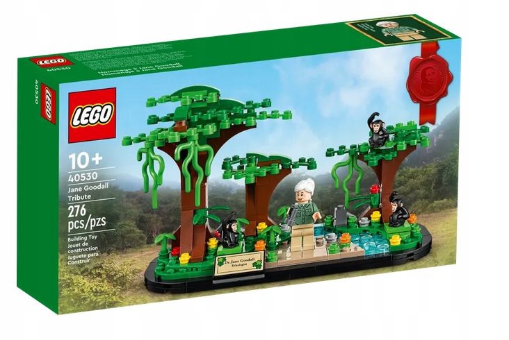 LEGO 40530 IDEAS - HOŁD DLA JANE GOODALL