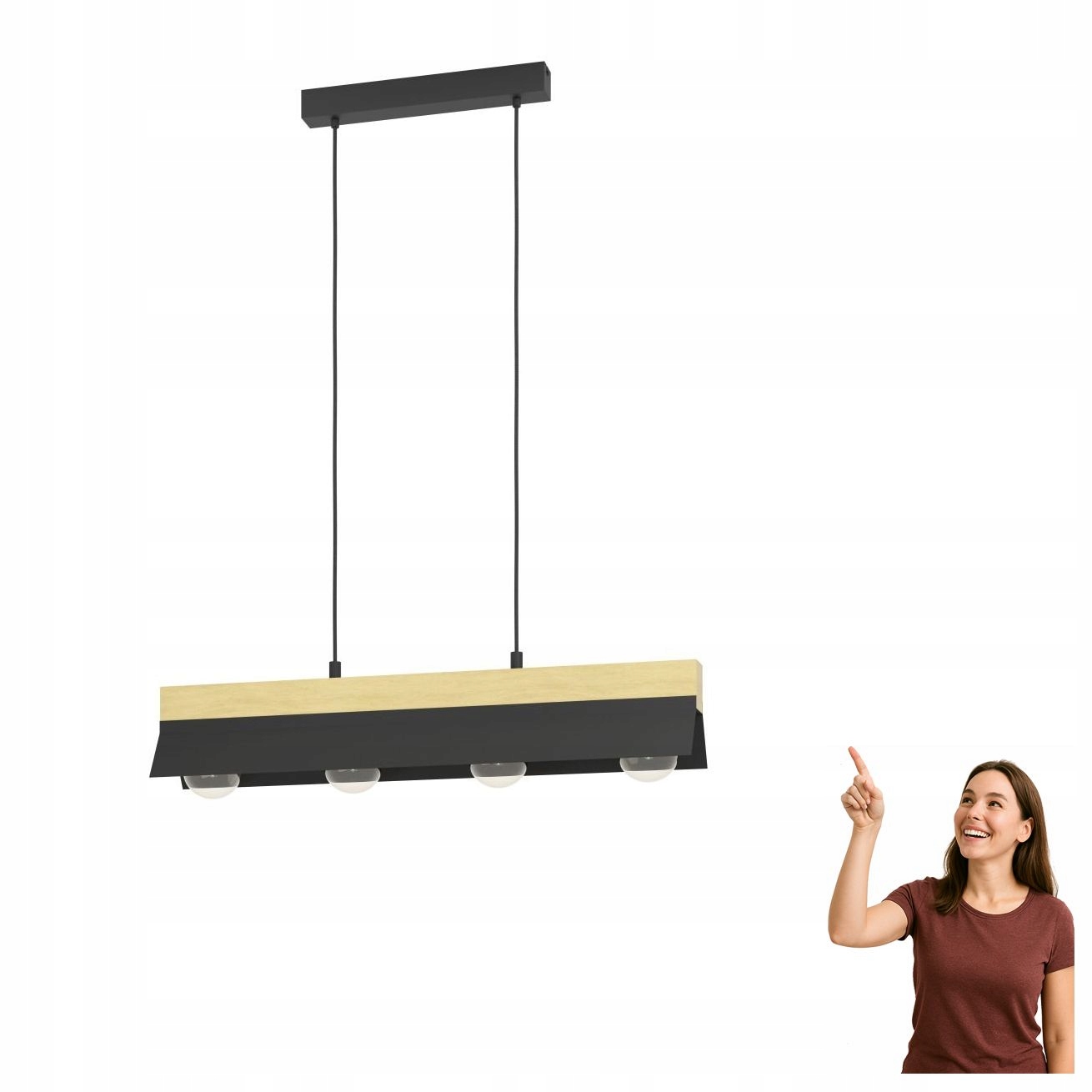 Závesná lampa Tarrafo 900444 Eglo