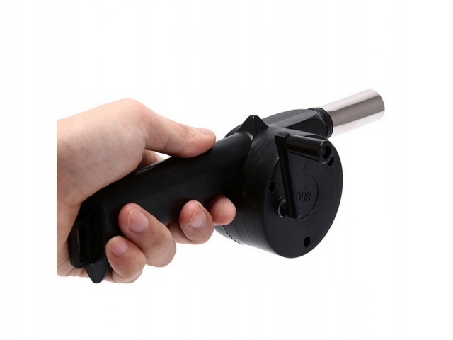 DMUCHAWA ROZPAŁKA Ręczna DO GRILLA KOMINKA OGNISKA MOCNA METALOWA Producent OPERUM