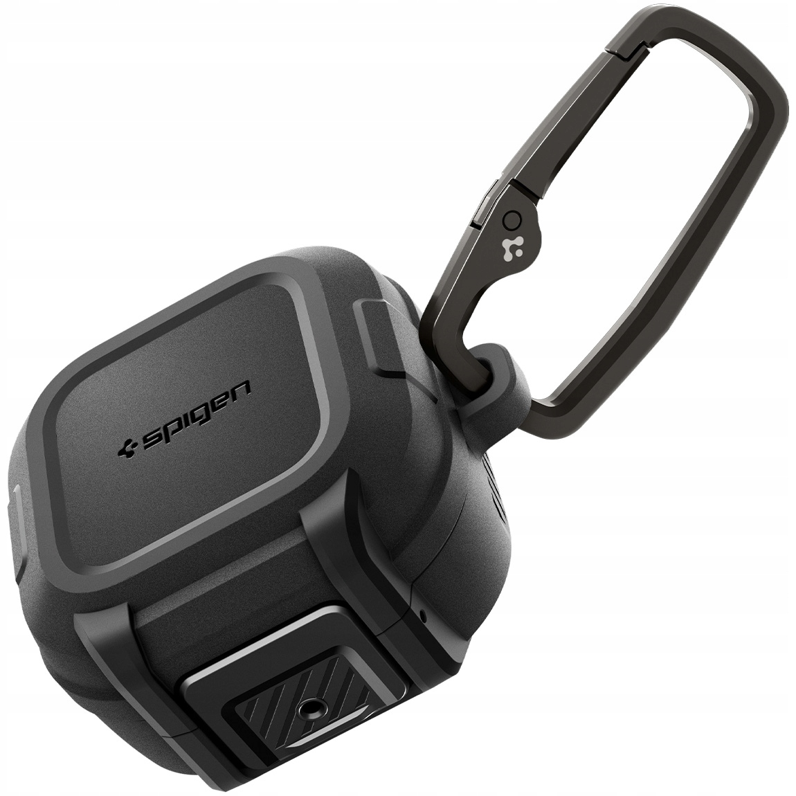 Pevné pouzdro pro Galaxy Buds 4 Pro, Spigen Lock Fit karabina