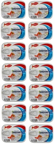 Levně 14 x 110 g Graal Sardinky v rajčatové omáčce Karton