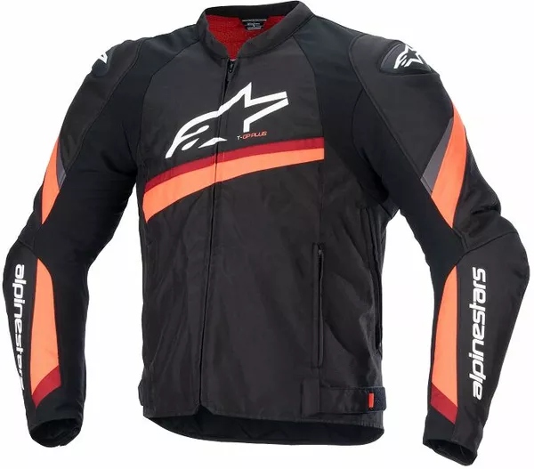 Textilná bunda Alpinestars T-gp Plus R v4 čierna/červená XL