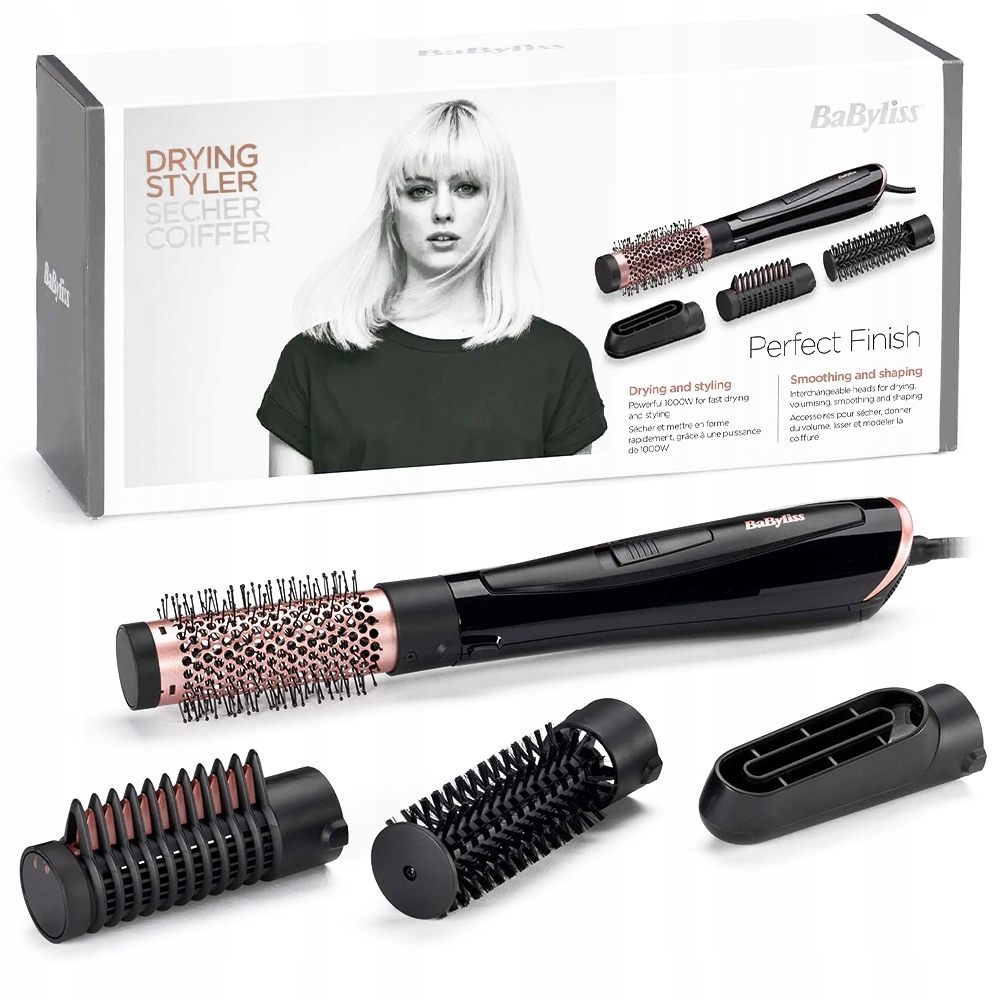 Sušička A Kulma Babyliss AS126E Perfect Finish 4v1 Ionizace 4 Nástavce