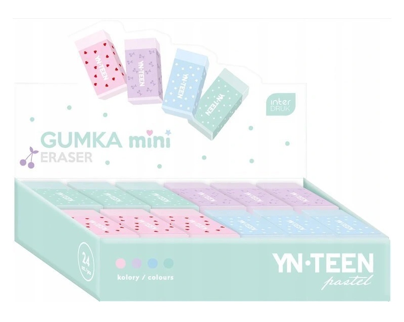 Gumka Do Mazania Pastel Interdruk RÓŻOWA YN.TEEN Marka Interdruk