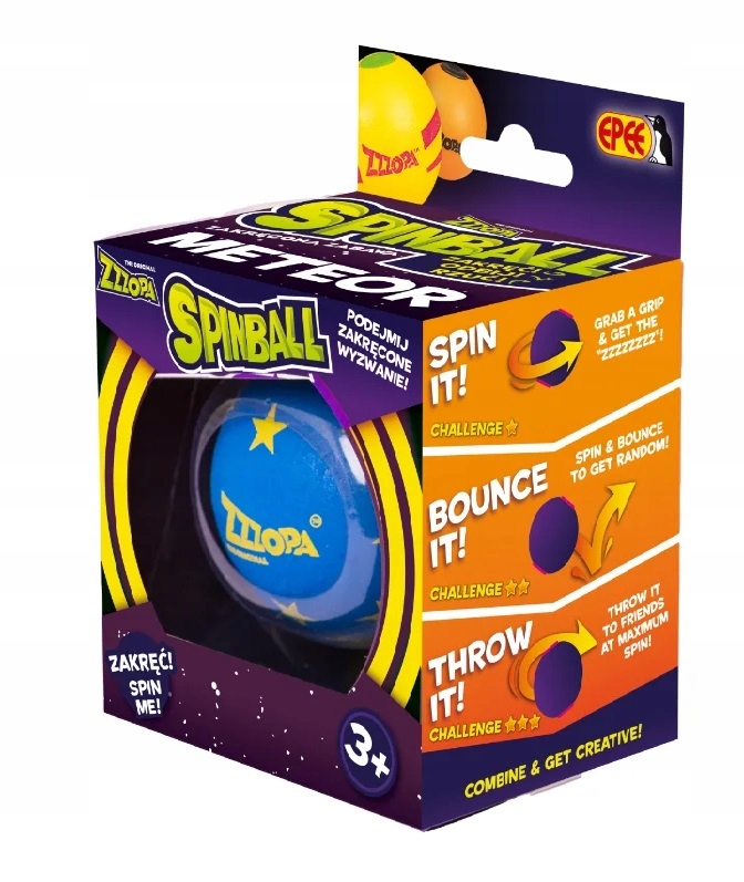 

Epee Spinball Piłka Zakręcona Zabawa Meteor 92615