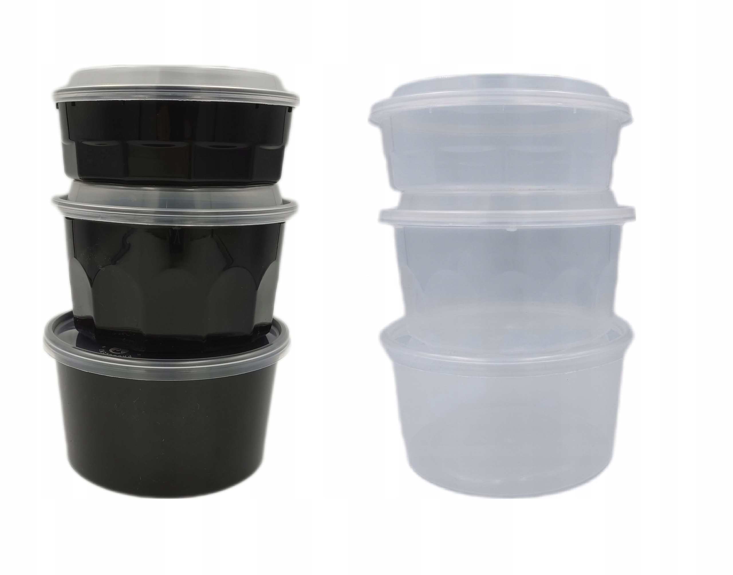 Pojemnik na sałatkę zupę 350 ml transparentny Kod producenta trans350