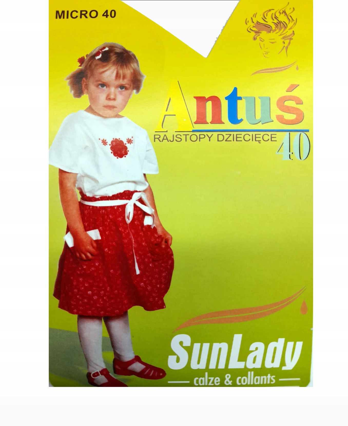 

Sun Lady Antuś Rajst. dziec. Mf 40den k.: Bianco