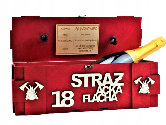 

Urodziny 18 30 40 50 60 Skrzynka na alkohol