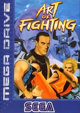 Art Of Fighting - SEGA MEGA DRIVE SMD PAL SAM CARTRIDGE