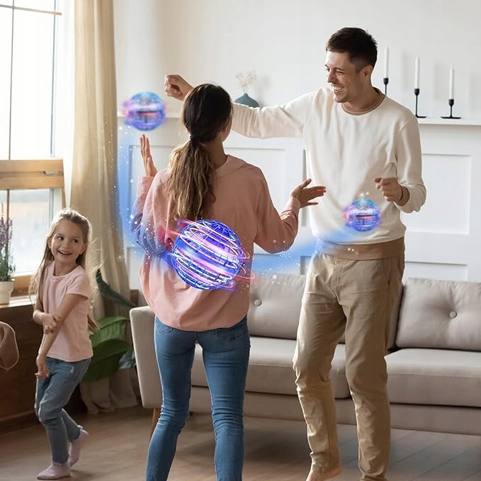 LATAJĄCA PIŁKA UFO BALL SPACE BOOMERANG MAGICZNY PREZENT DLA DZIECI STEROWANY RĘCZNIE Liczba kanałów sterowania 1