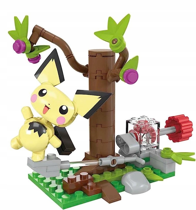 MEGA CONSTRUX KLOCKI 84 el POKEMON PICHU Stan opakowania oryginalne