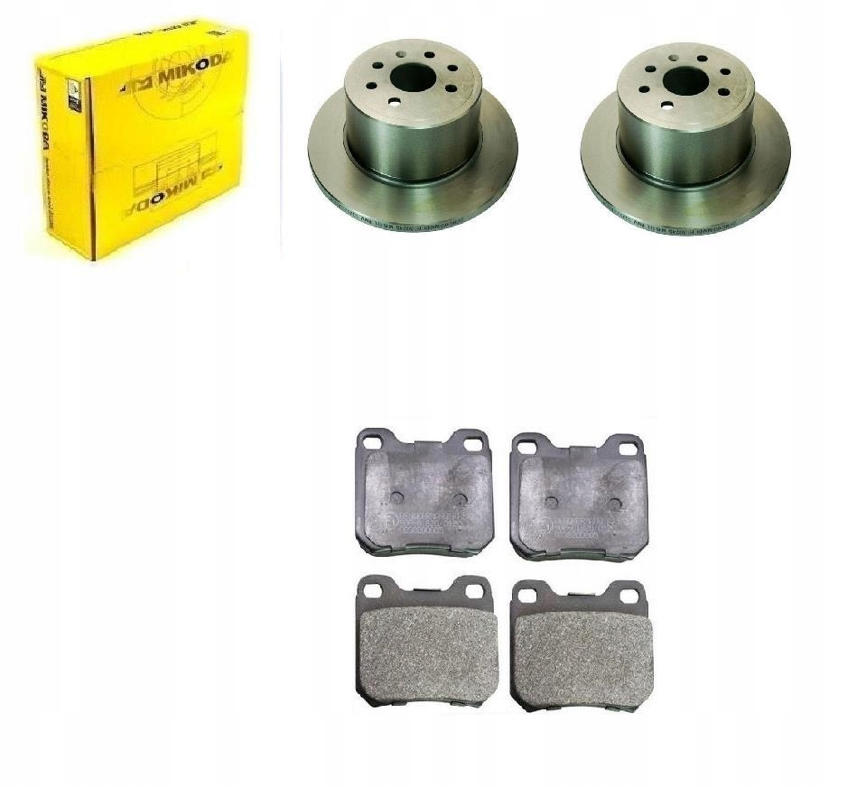 Kotouče Opel Vectra B Zadní 270 4 šrouby Sada.