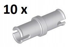 

Lego Light Bluish Gray Technic Pin 3673 10szt