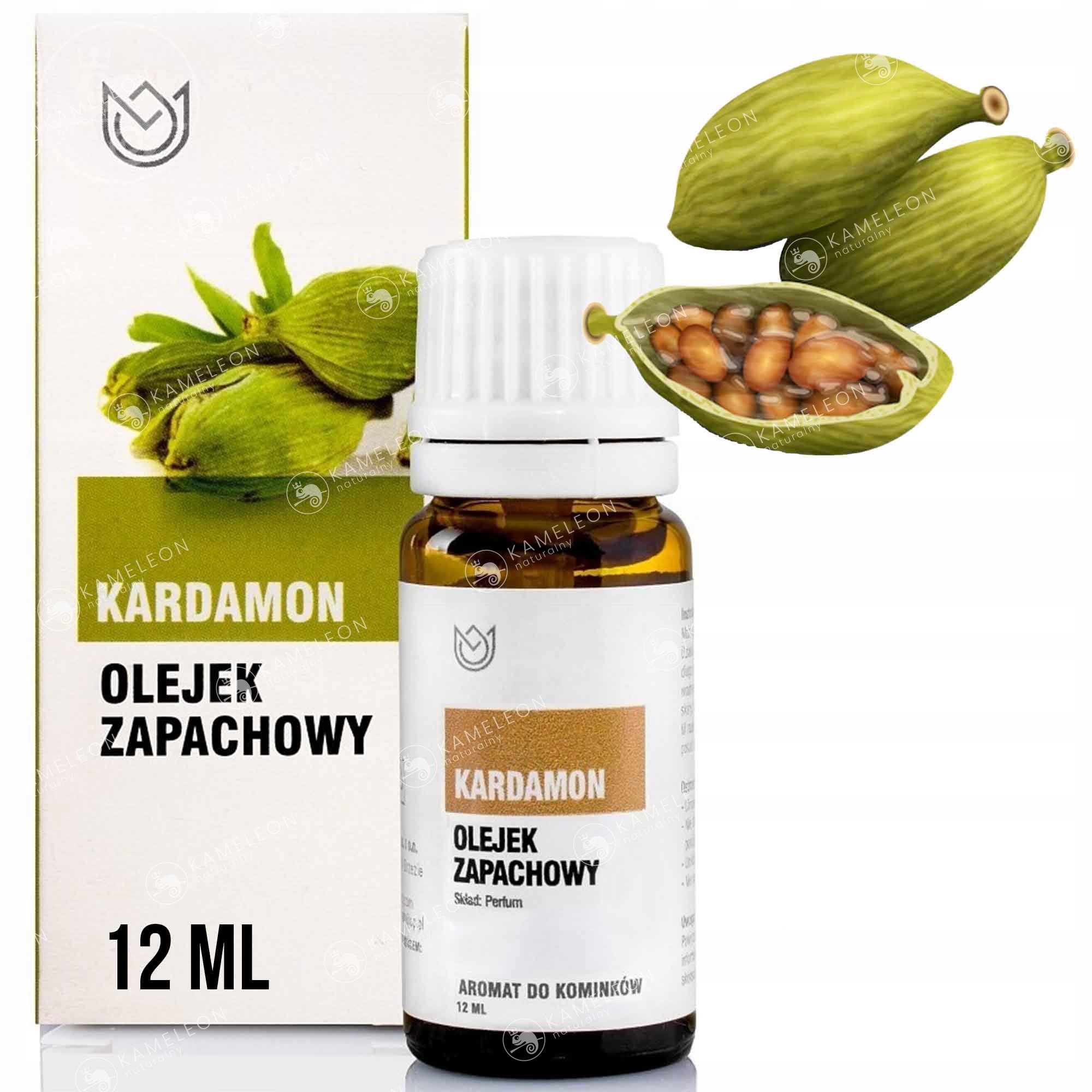 

Olejek Zapachowy eteryczny Kardamon 12ml aromat
