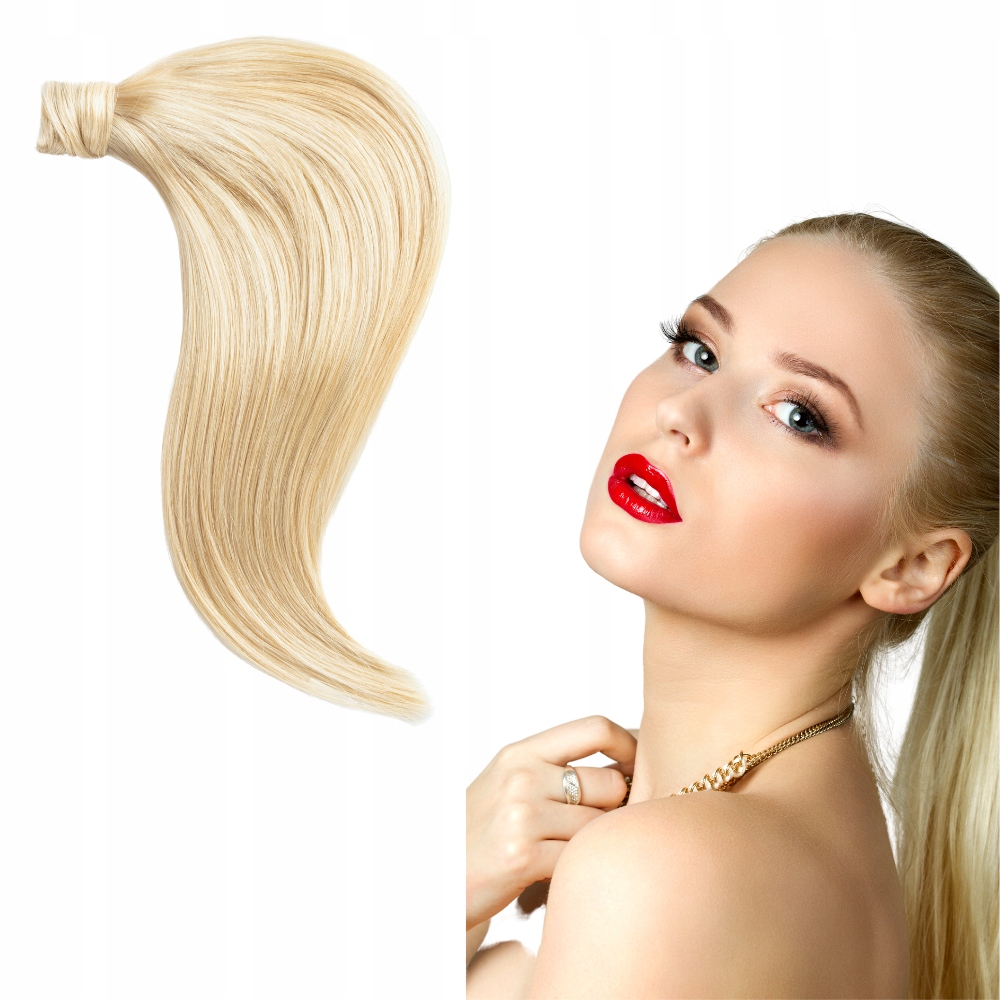 

Kucyk doczepiany 100% naturalne włosy 50cm #60