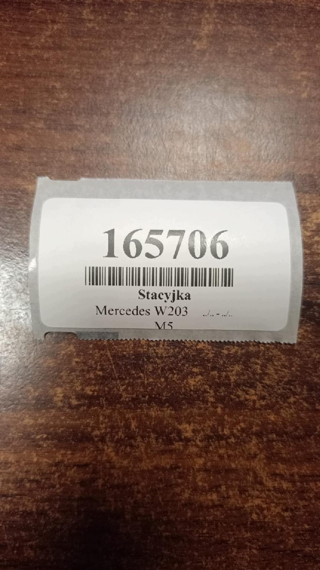 MERCEDES C class W203 ignition key 2095450508