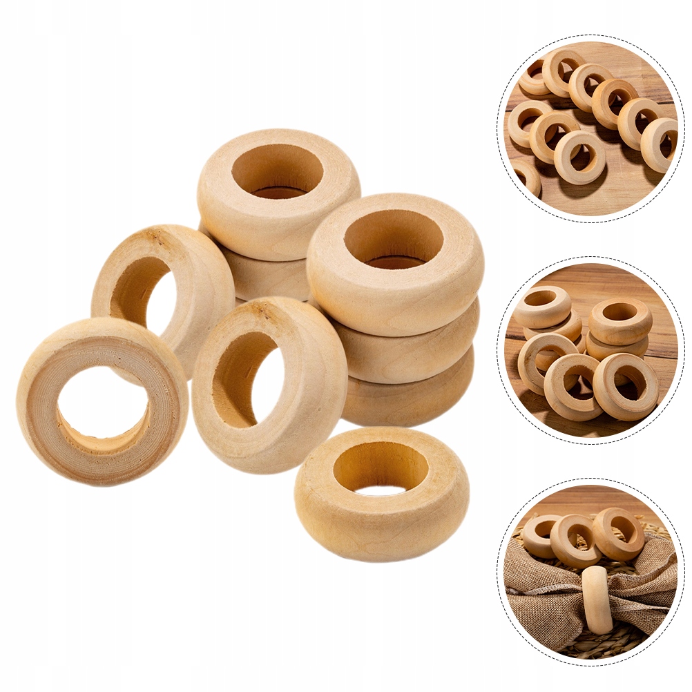 PASTERSKA KLAMRA DO SERWETEK 10 SZT Marka bez marki