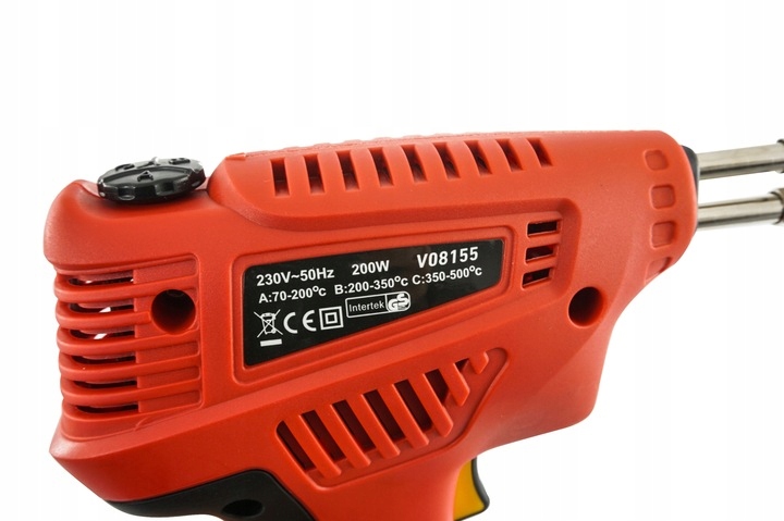 LUTOWNICA TRANSFORMATOROWA 200W REGULACJA TEMP LED 200W Moc 200 W