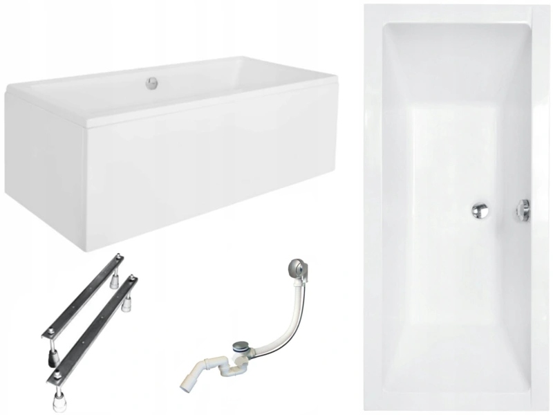 

Besco Quadro Wanna Akrylowa 170x75 + Obudowa Akryl