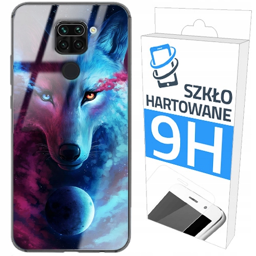 

Etui Szklane Glass+szkło do Xiaomi Redmi Note 9
