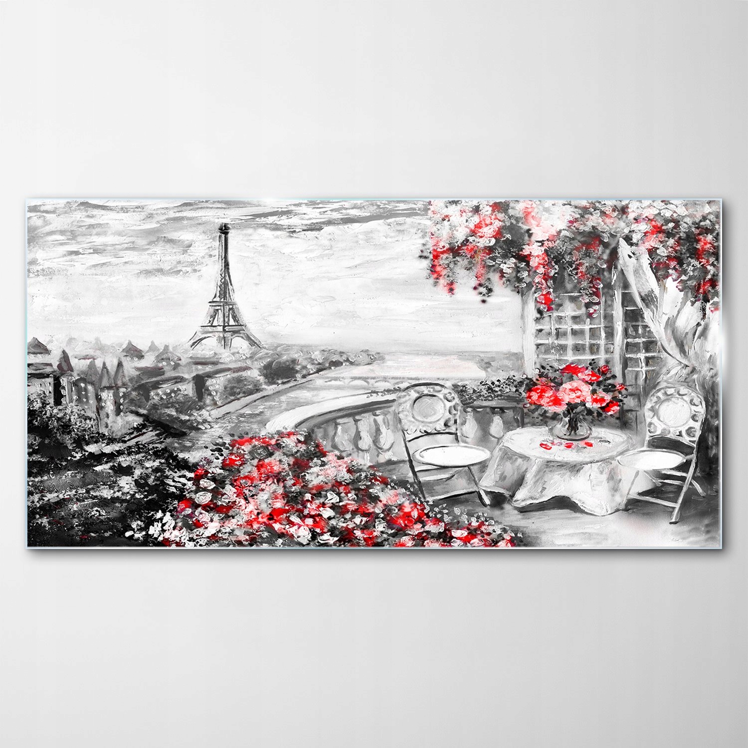 

Hartowany Obraz Szklany Paryż Wieża Eiffla 120x60