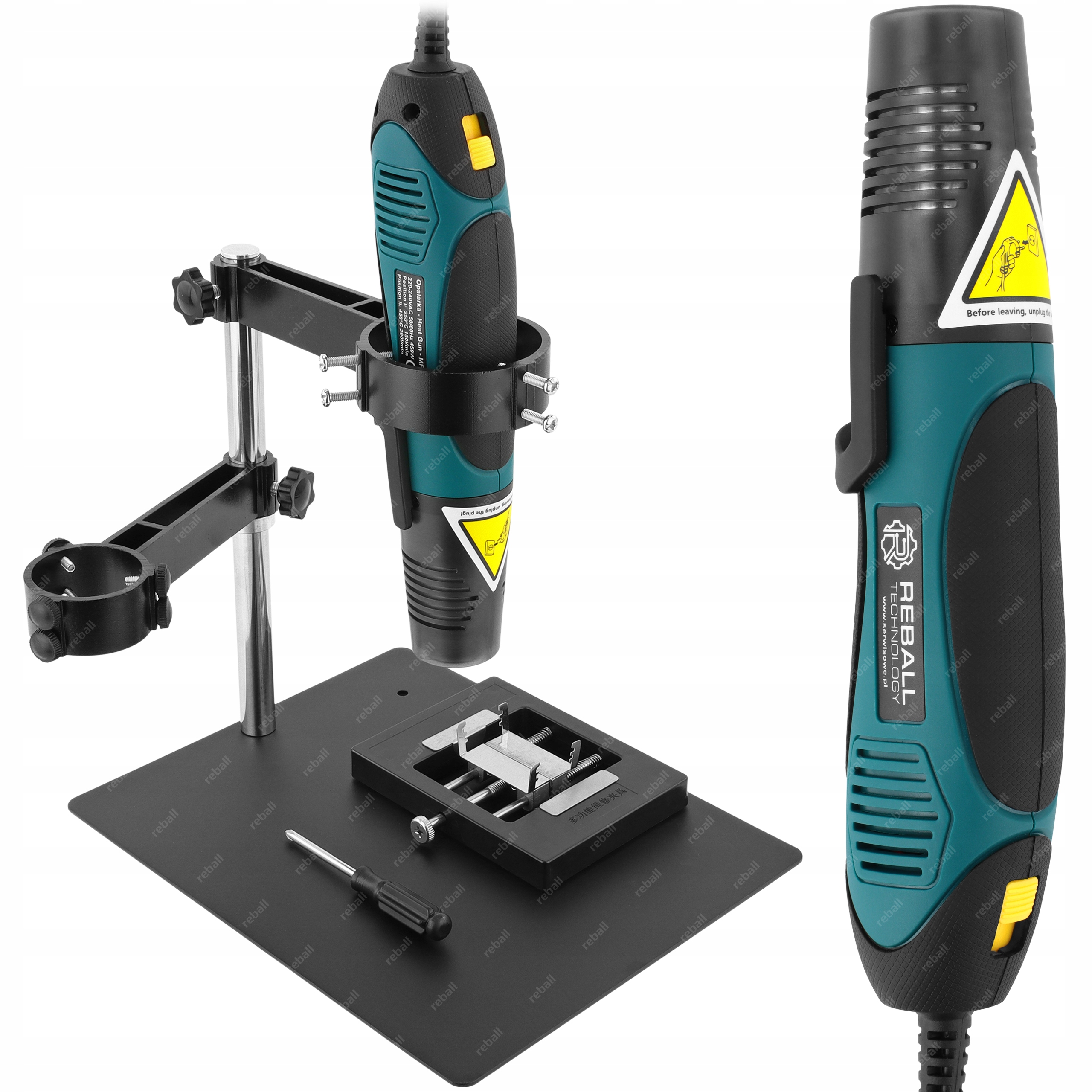 Set Držák TE-812 Hot Air Horkovzdušná Pistole MF450 Stojan Pro Systémy Bga Bgap Pcb