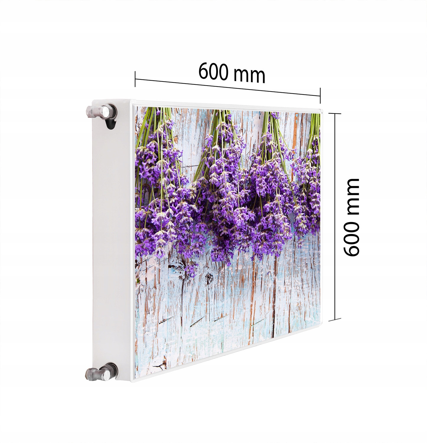 Magnetická Krytka Na Radiátor 60x60 Levandule Podložka Magnet