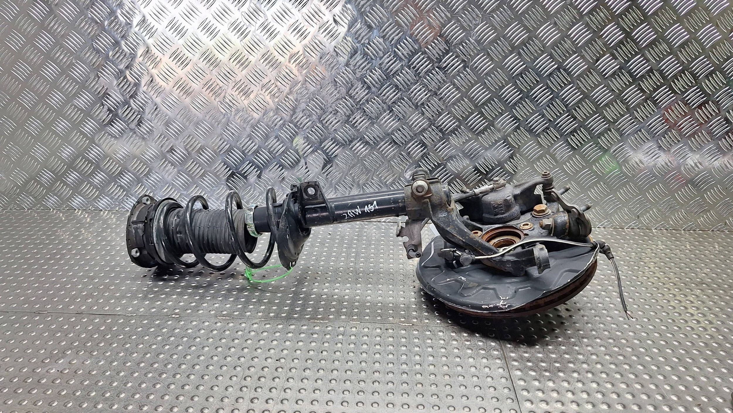 swing shock absorber caliper left front 5WA255 WV GOLF VIII 1.0 TSI