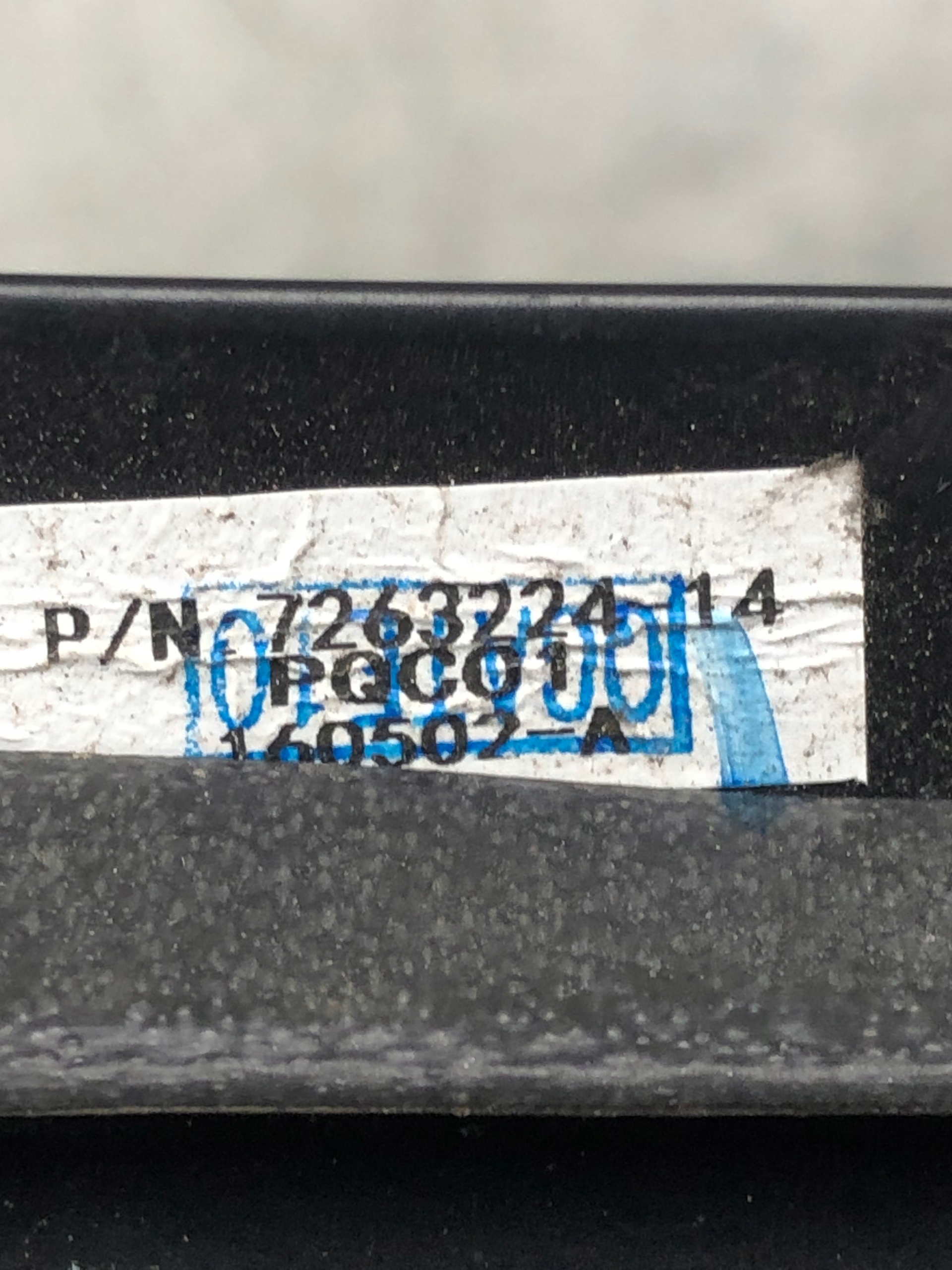 decorative trim windows right rear part BMW F31 7263224