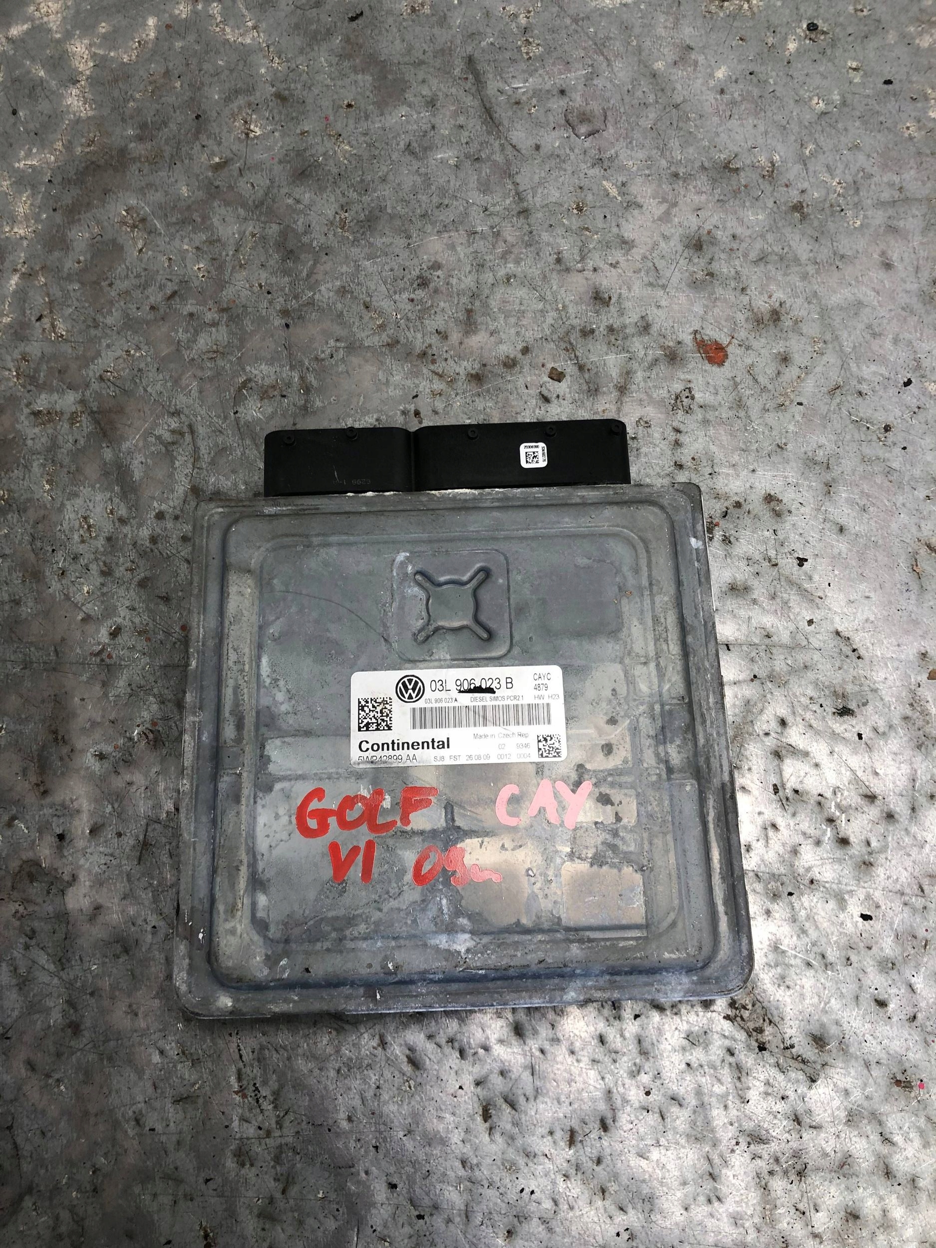 computer Motore 1.6 TDI CAY VW GOLF VI 03L906023B