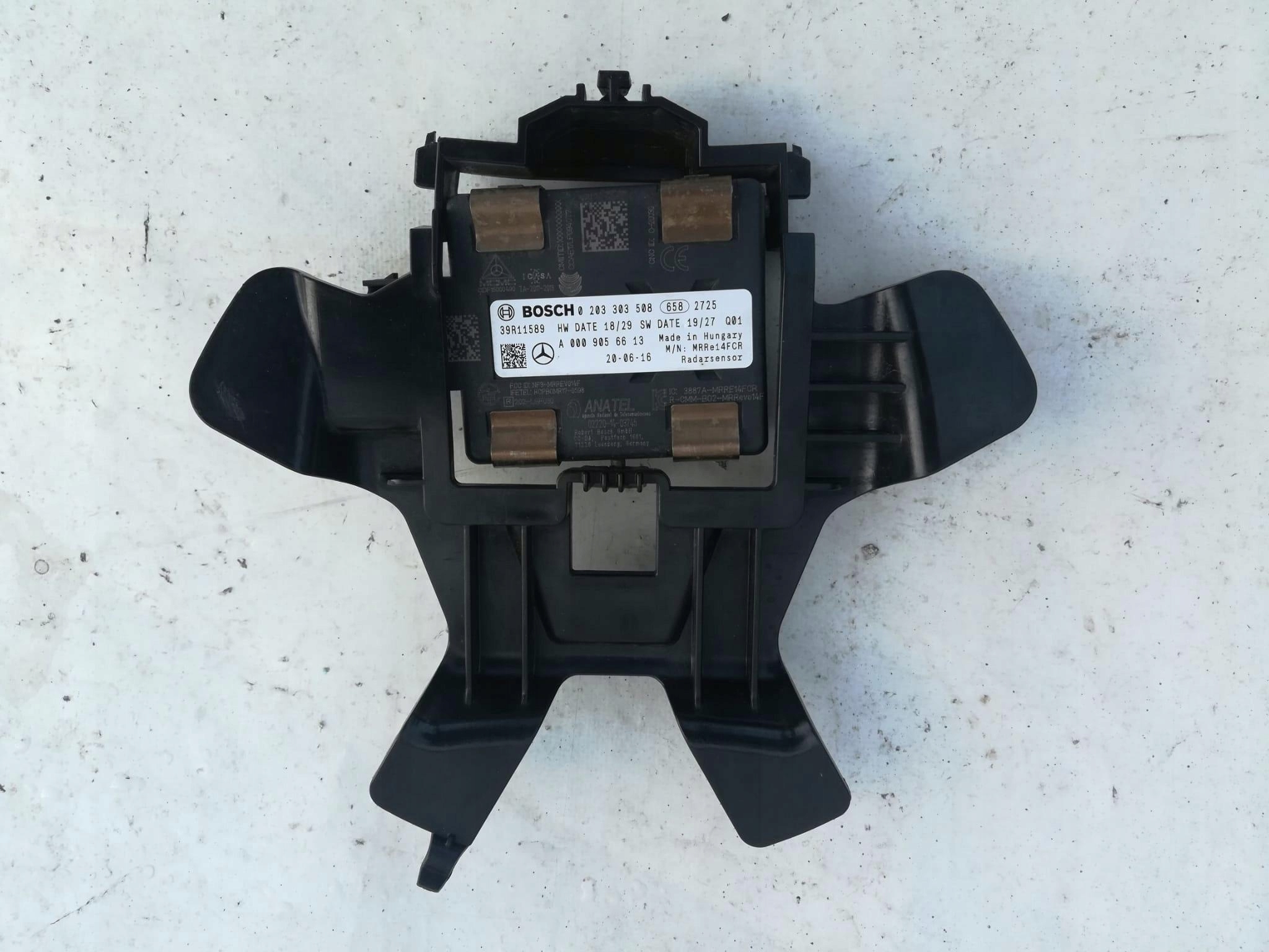 MERCEDES W177 V177 RADAR DISTRONIC Support plaque