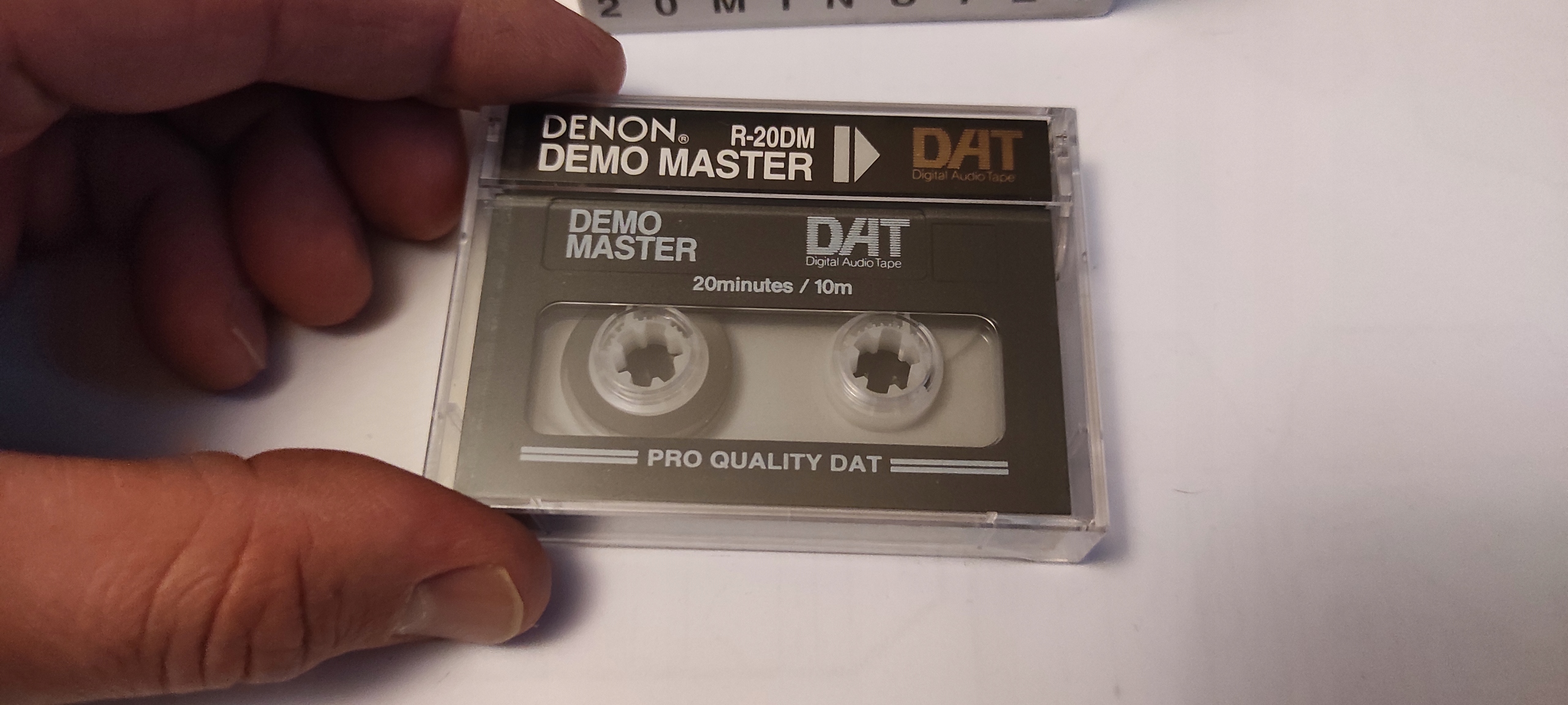 Kaseta DAT DENON R-20DM Demo Master NOS #2315 Kod producenta 77