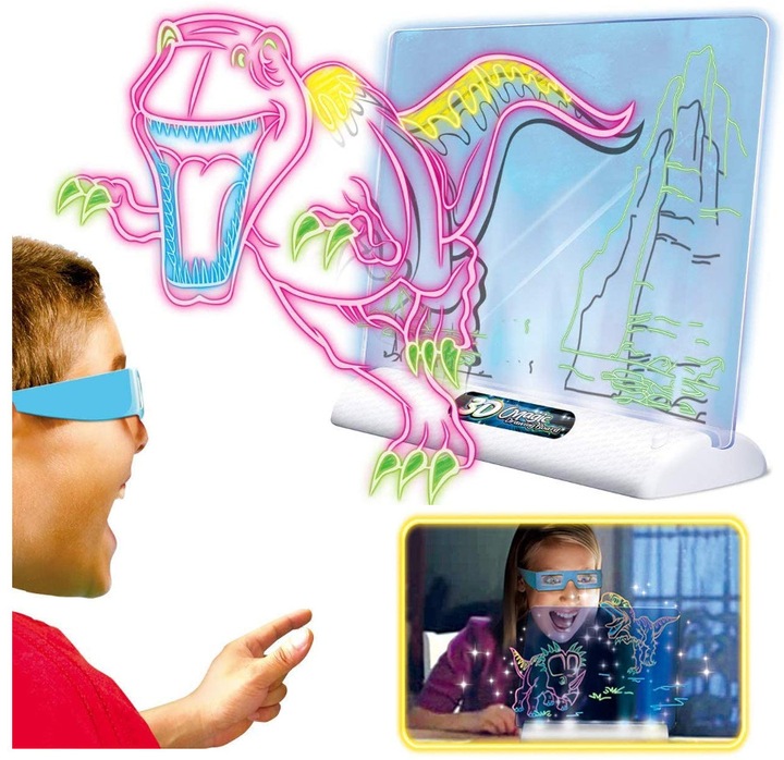 

Magiczna Tablica 3D Do Rysowania Dzieci Dinozaury