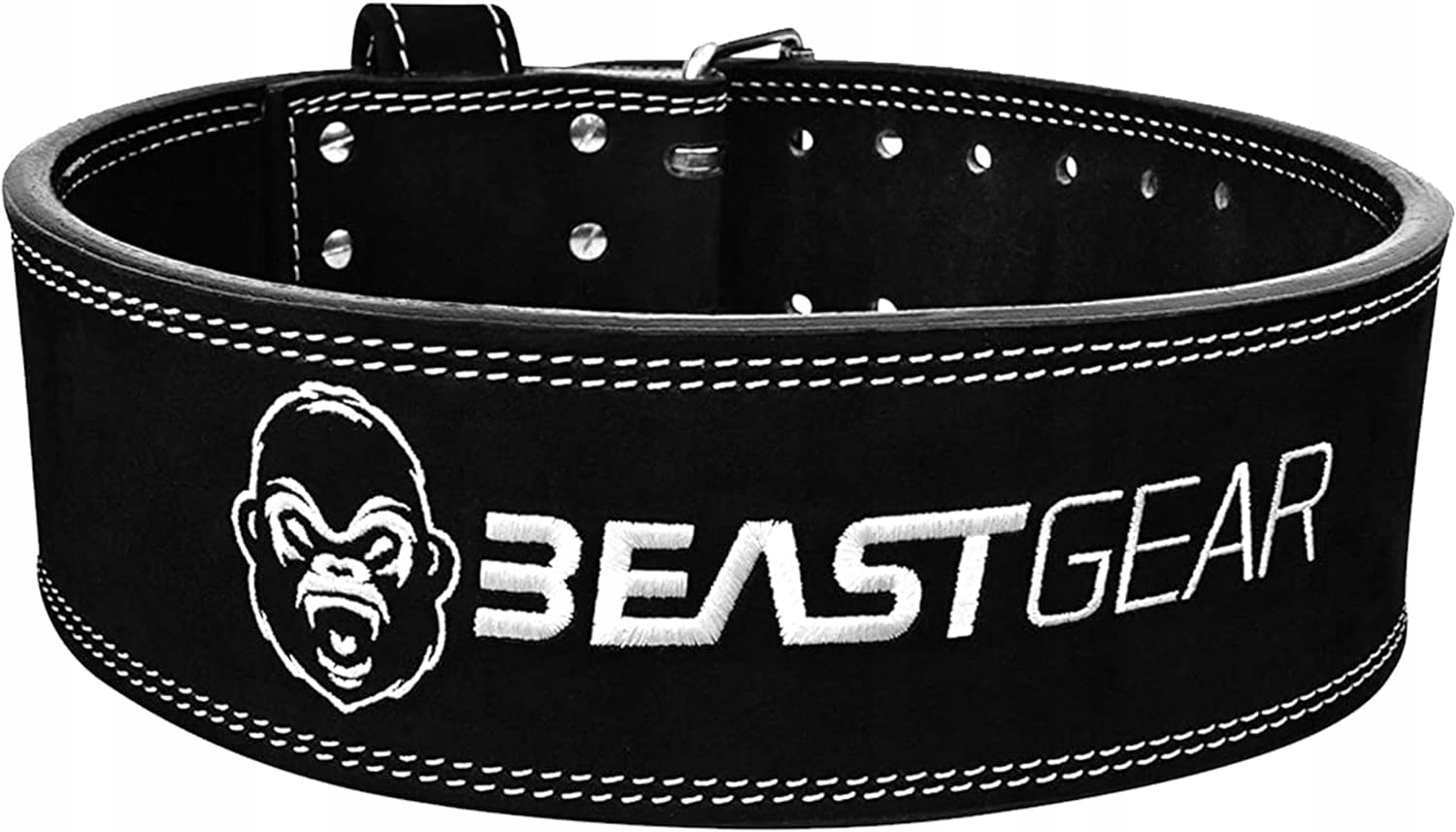 Pas Do Podnoszenia Ciężarów Beast Gear Dla Kobiet I Mężczyzn Skórzany Pro