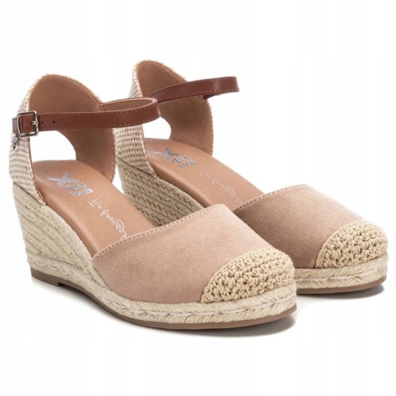 Dámské sandály Xti 140746 Z.ant Beige béžové Eko Kůže VEL.40