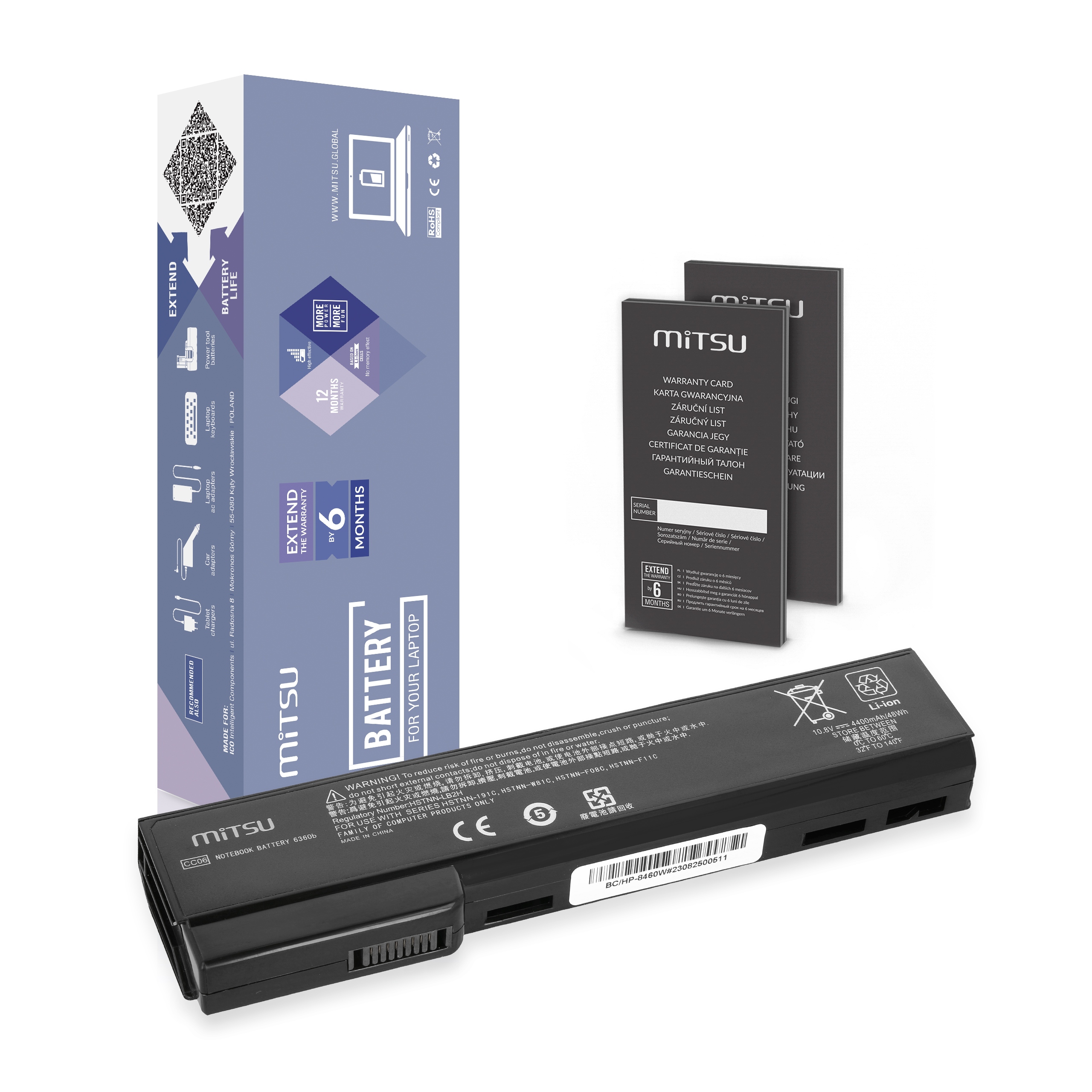 Bateria do Hp EliteBook 8460p 8460w 8470p 8470w