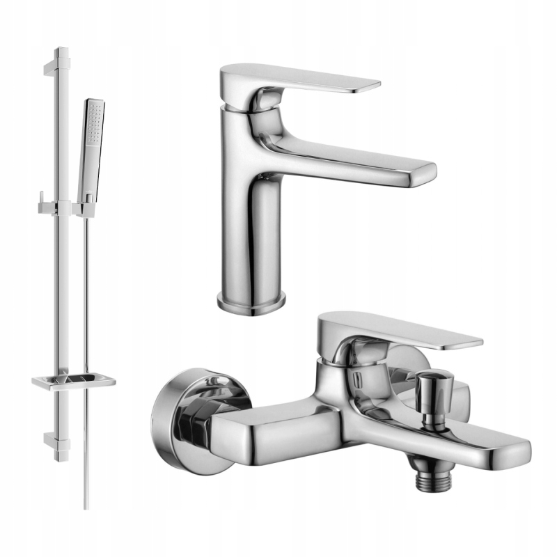 Mexen Lynx DQ72 vaňová súprava, chrómová 745903DQ72-00