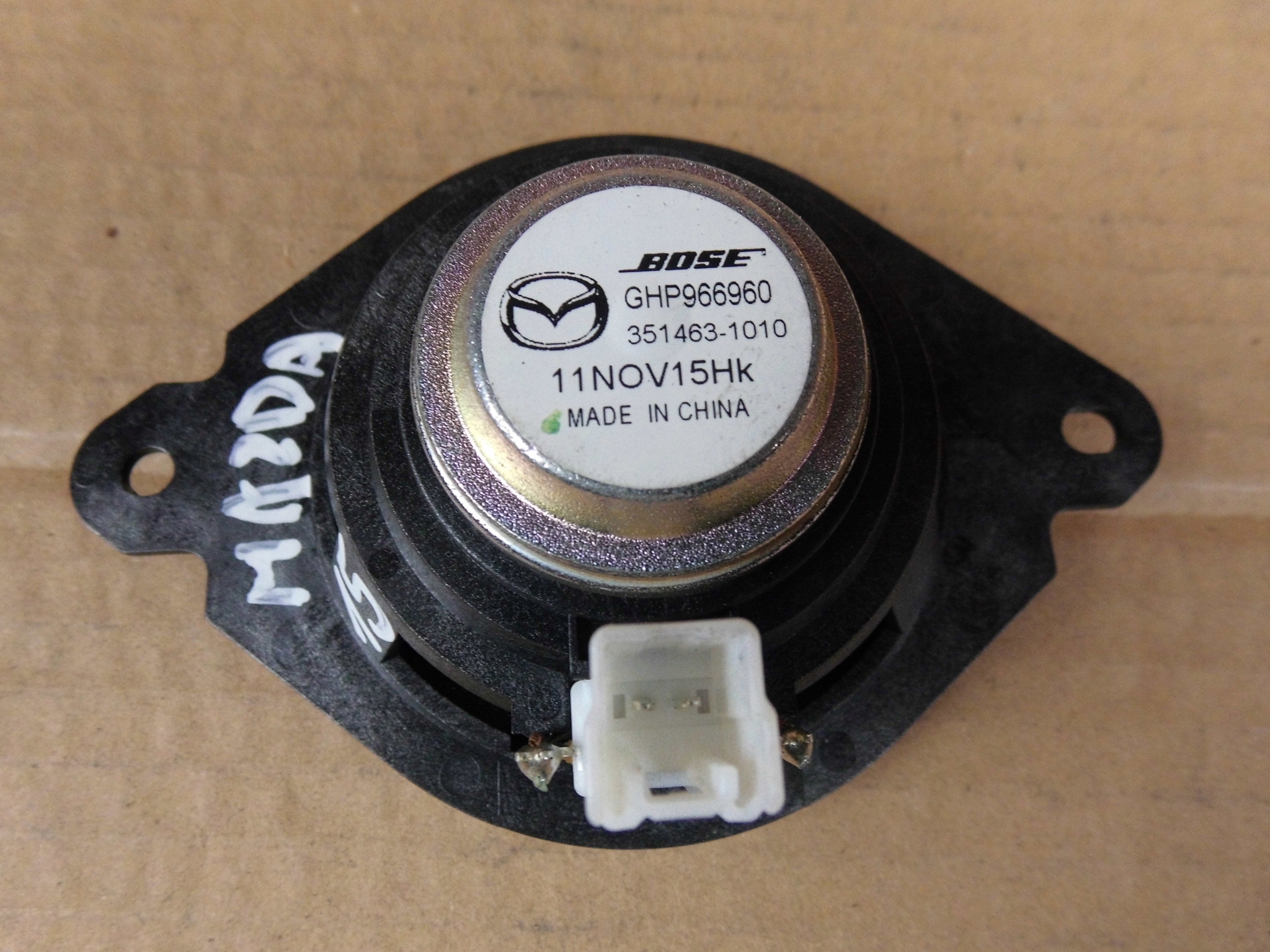 Mazda 3 BM 2012+ speaker BOSE GHP966960