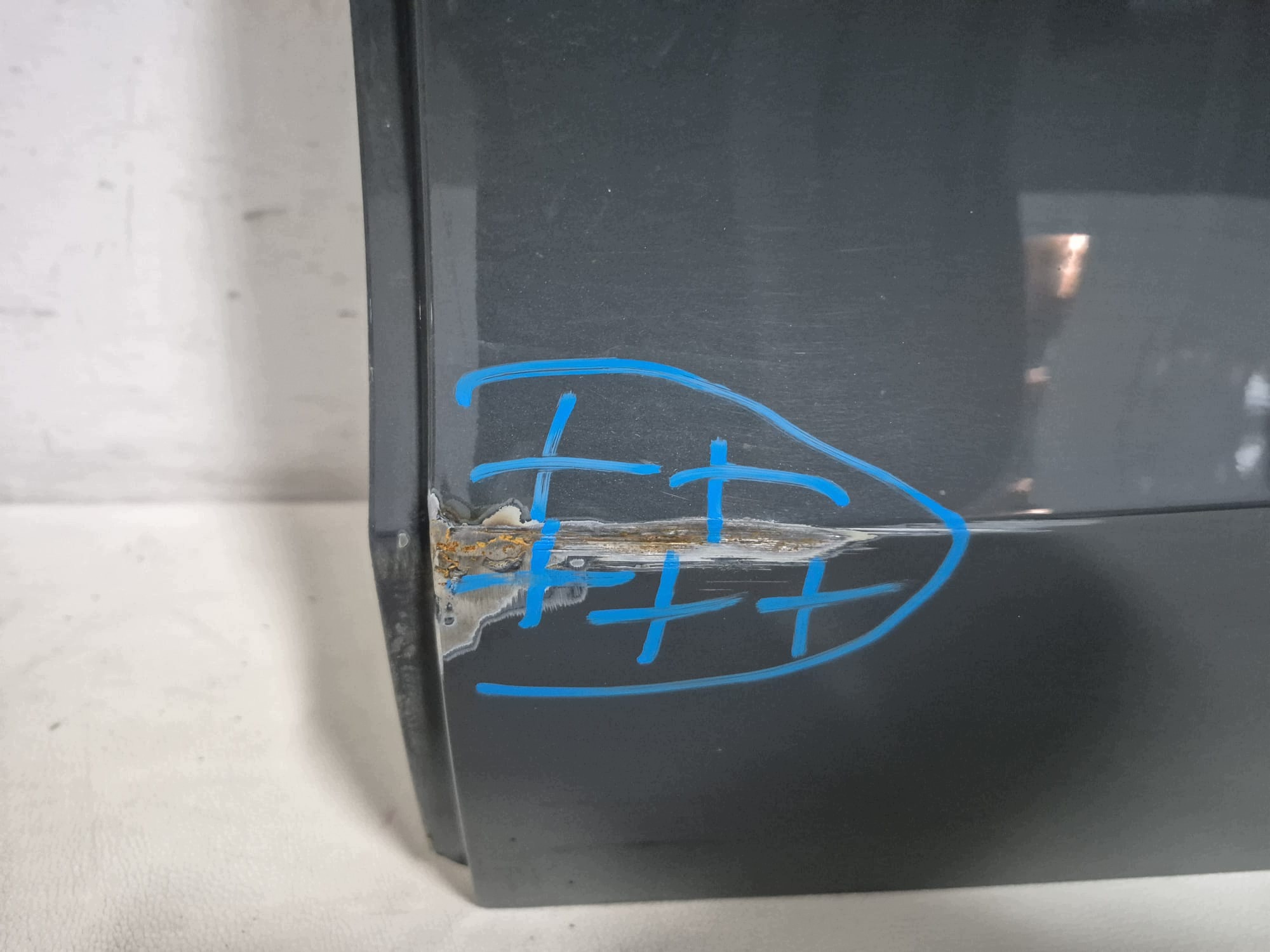 AUDI A1 8X 8X0 10- ajtó bal hátsó hátsó