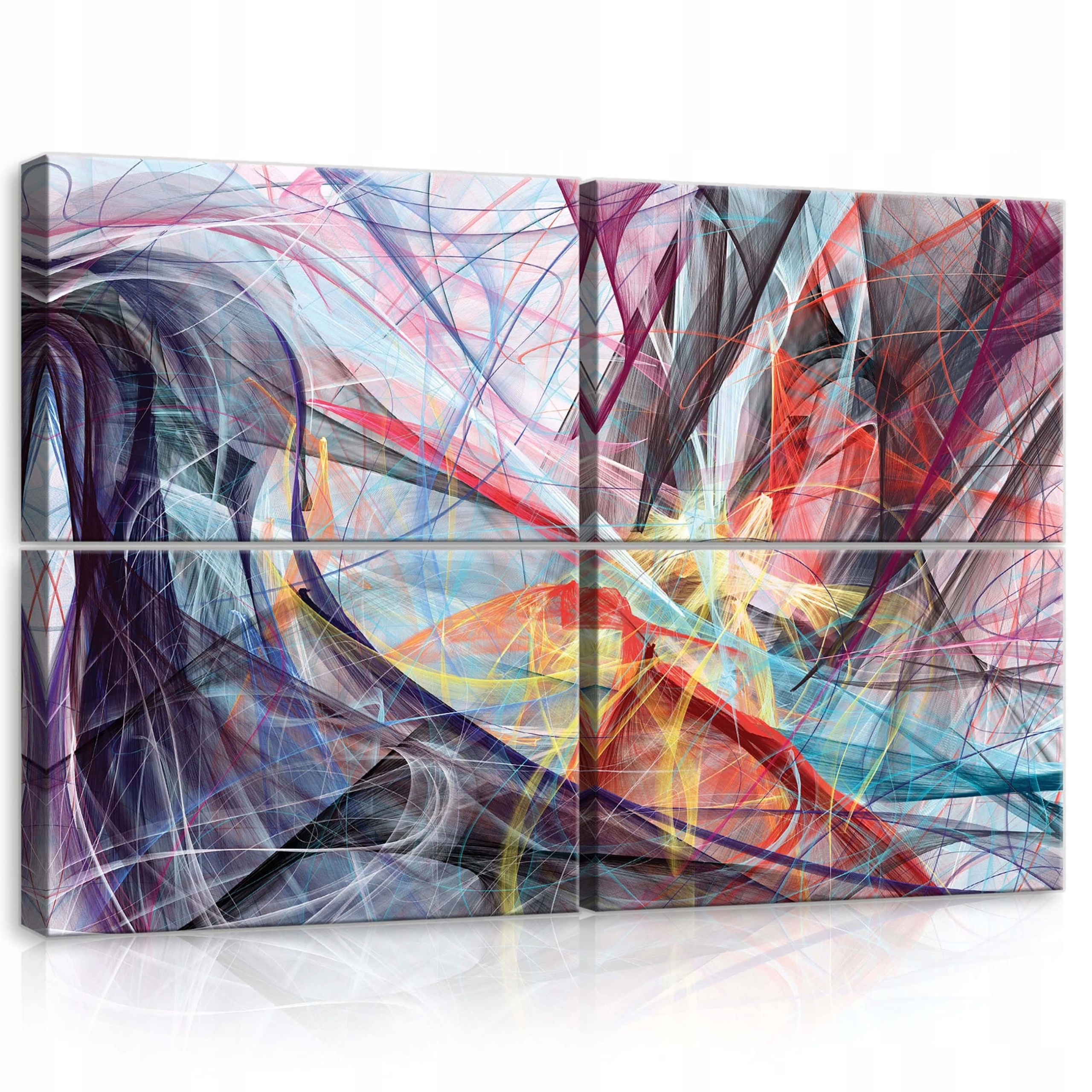 Obraz 120x80 Abstrakce dynamika energie pohyb barevný vír umění