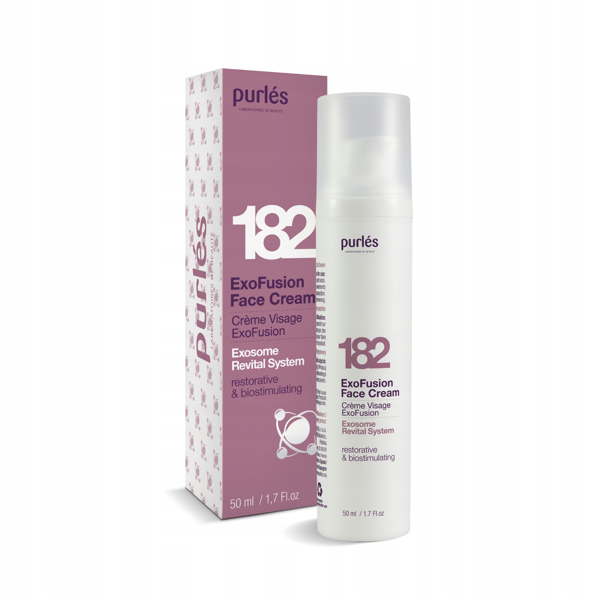 Purles ExoFusion Face Cream 182 regenerační krém na obličej 50 ml