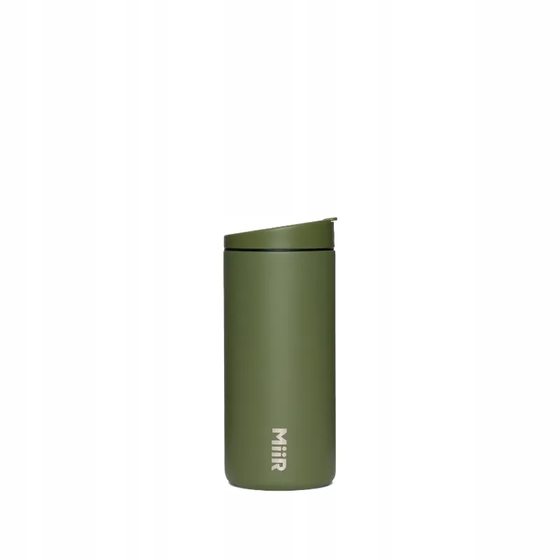 MiiR Flip Traveler 350 ml Zielony termiczny kubek ze szczelną pokrywką