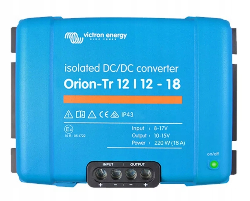 Prostownik Victron Energy Orion-Tr 12/12 18A DC-DC